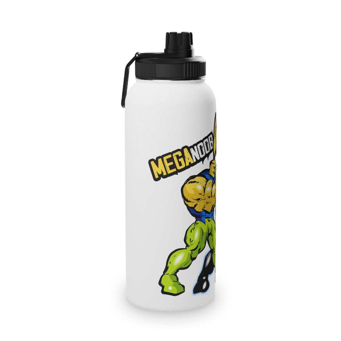 🔥STAINLESS STEEL MEGA NOOB 32oz WATER BOTTLE