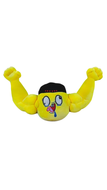 MUSCLE HEAD PLUSHIE